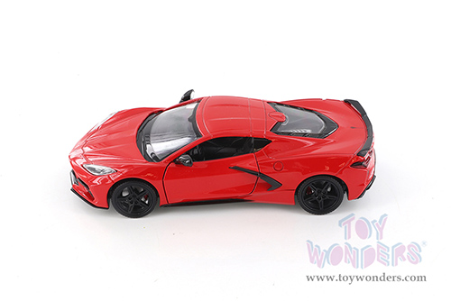 Showcasts® Collectibles - Chevrolet® Corvette® C8 Stingray Hardtop (2020, 1/24 scale diecast model car, Asstd.) 71360D MAP: $19.99