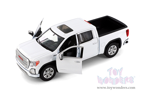 Showcasts® Collectibles - GMC® Sierra 1500 Denali Crew Cab Pickup Truck (2019, 1/27 scale diecast model car, White) 71362WH MAP: $22.99