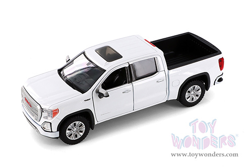 Showcasts® Collectibles - GMC® Sierra 1500 Denali Crew Cab Pickup Truck (2019, 1/27 scale diecast model car, White) 71362WH MAP: $22.99
