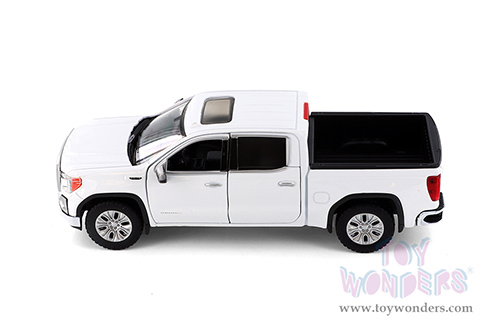Showcasts® Collectibles - GMC® Sierra 1500 Denali Crew Cab Pickup Truck (2019, 1/27 scale diecast model car, White) 71362WH MAP: $22.99