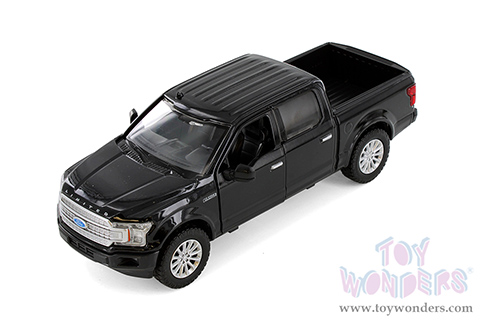 Showcasts® Collectibles - Ford F-150 Lariat Crew Cab Pickup Truck (2019, 1/27 scale diecast model car, Black) 71363BK MAP: $22.99