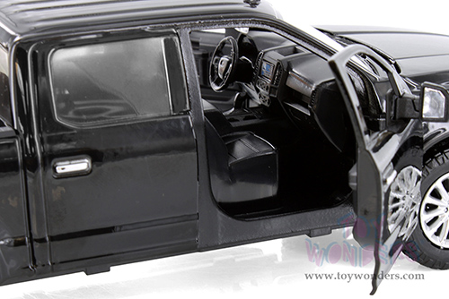 Showcasts® Collectibles - Ford F-150 Lariat Crew Cab Pickup Truck (2019, 1/27 scale diecast model car, Black) 71363BK MAP: $22.99