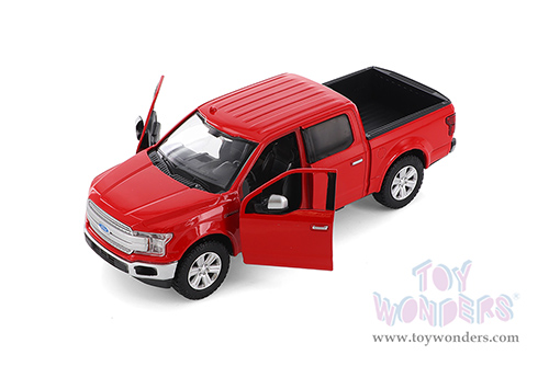 Showcasts® Collectibles - Ford F-150 Lariat Crew Cab Pickup Truck (2019, 1/27 scale diecast model car, Asstd.) 71363D MAP: $19.99