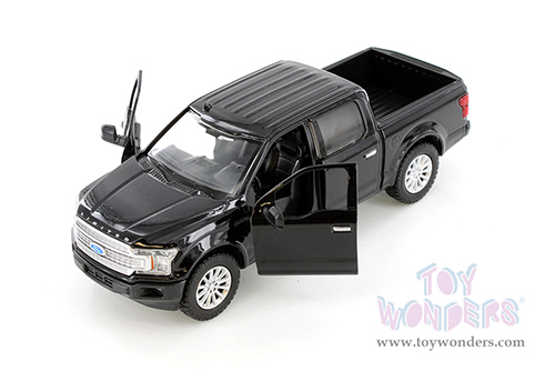 Showcasts® Collectibles - Ford F-150 Limited Crew Cab Pickup Truck (2019, 1/27 scale diecast model car, Black) 71364BK MAP: $22.99