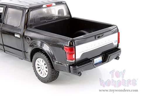 Showcasts® Collectibles - Ford F-150 Limited Crew Cab Pickup Truck (2019, 1/27 scale diecast model car, Black) 71364BK MAP: $22.99