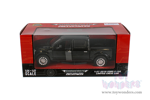 Showcasts® Collectibles - Ford F-150 Limited Crew Cab Pickup Truck (2019, 1/27 scale diecast model car, Black) 71364BK MAP: $22.99