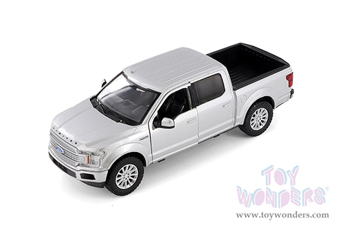 Showcasts® Collectibles - Ford F-150 Limited Crew Cab Pickup Truck (2019, 1/27 scale diecast model car, Silver) 71364SV MAP: $22.99