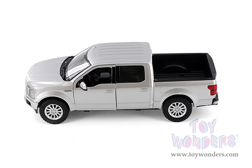 Showcasts® Collectibles - Ford F-150 Limited Crew Cab Pickup Truck (2019, 1/27 scale diecast model car, Silver) 71364SV MAP: $22.99