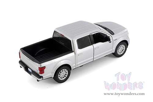 Showcasts® Collectibles - Ford F-150 Limited Crew Cab Pickup Truck (2019, 1/27 scale diecast model car, Silver) 71364SV MAP: $22.99