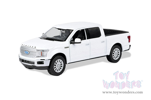 Showcasts® Collectibles - Ford F-150 Limited Crew Cab Pickup Truck (2019, 1/27 scale diecast model car, White) 71364WH MAP: $22.99