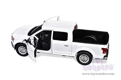 Showcasts® Collectibles - Ford F-150 Limited Crew Cab Pickup Truck (2019, 1/27 scale diecast model car, White) 71364WH MAP: $22.99