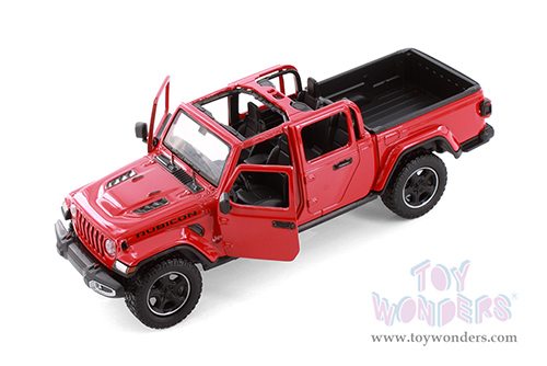 Showcasts® Collectibles - Jeep® Gladiator Pickup Truck Assortment (2021, 1/27 scale diecast model car, Red) 71365/7D MAP: $19.99