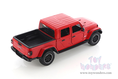 Showcasts® Collectibles - Jeep® Gladiator Pickup Truck Assortment (2021, 1/27 scale diecast model car, Red) 71365/7D MAP: $19.99