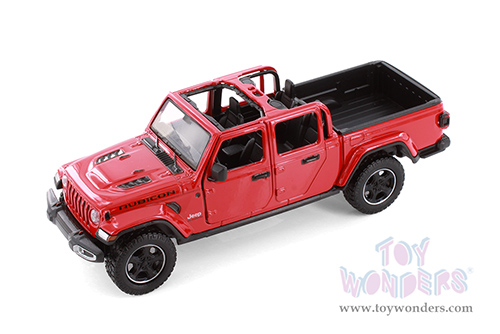 Showcasts® Collectibles - Jeep® Gladiator Pickup Truck Assortment (2021, 1/27 scale diecast model car, Red) 71365/7D MAP: $19.99