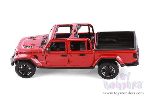 Showcasts® Collectibles - Jeep® Gladiator Pickup Truck Assortment (2021, 1/27 scale diecast model car, Red) 71365/7D MAP: $19.99