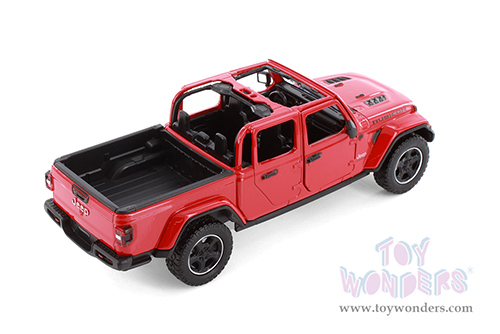 Showcasts® Collectibles - Jeep® Gladiator Pickup Truck Assortment (2021, 1/27 scale diecast model car, Red) 71365/7D MAP: $19.99