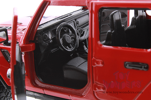 Showcasts® Collectibles - Jeep® Gladiator Pickup Truck Assortment (2021, 1/27 scale diecast model car, Red) 71365/7D MAP: $19.99