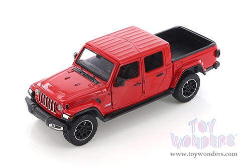 Showcasts® Collectibles - Jeep® Gladiator Pickup Truck Assortment (2021, 1/27 scale diecast model car, Red) 71365/7D MAP: $19.99
