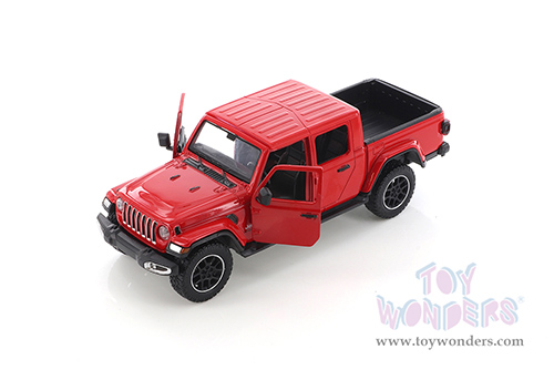 Showcasts® Collectibles - Jeep® Gladiator Overland Pickup Truck (2021, 1/27 scale diecast model car, Red) 71365R MAP: $22.99