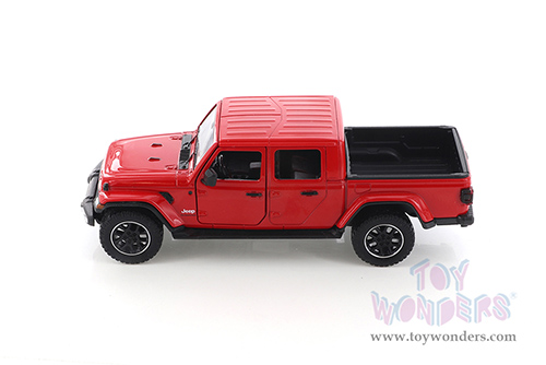 Showcasts® Collectibles - Jeep® Gladiator Overland Pickup Truck (2021, 1/27 scale diecast model car, Red) 71365R MAP: $22.99