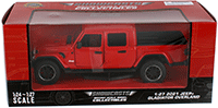 Showcasts® Collectibles - Jeep® Gladiator Overland Pickup Truck (2021, 1/27 scale diecast model car, Red) 71365R MAP: $22.99