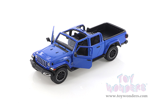 Showcasts® Collectibles - Jeep® Gladiator Overland Pickup Truck (2021, 1/27 scale diecast model car, Blue) 71367BU MAP: $22.99