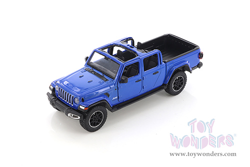 Showcasts® Collectibles - Jeep® Gladiator Overland Pickup Truck (2021, 1/27 scale diecast model car, Blue) 71367BU MAP: $22.99
