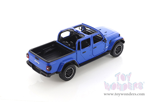 Showcasts® Collectibles - Jeep® Gladiator Overland Pickup Truck (2021, 1/27 scale diecast model car, Blue) 71367BU MAP: $22.99