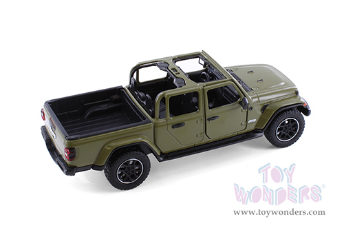 Showcasts® Collectibles - Jeep® Gladiator Overland Pickup Truck (2021, 1/27 scale diecast model car, Asstd.) 71367D MAP: $19.99