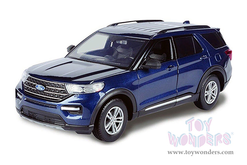Showcasts®  Collectibles - Ford Explorer XLT (2022, 1/24 scale diecast model car, Blue) 71378BU MAP: $22.99
