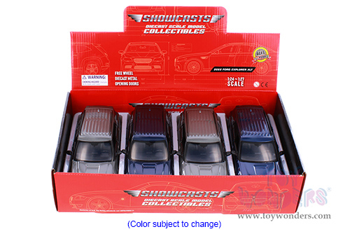 Showcasts® Collectibles - Ford Explorer XLT (2022, 1/24 scale diecast model car, Asstd.) 71378D MAP: $19.99