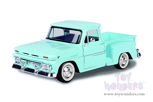 Showcasts® Collectibles - GMC® C1000 Fenderside Pickup Truck (1966, 1/24 scale diecast model car, Light Green) 71379GN MAP: $22.99