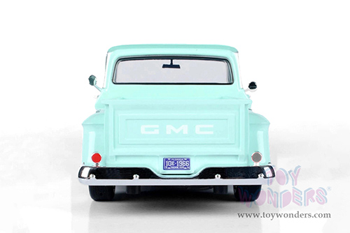 Showcasts® Collectibles - GMC® C1000 Fenderside Pickup Truck (1966, 1/24 scale diecast model car, Light Green) 71379GN MAP: $22.99
