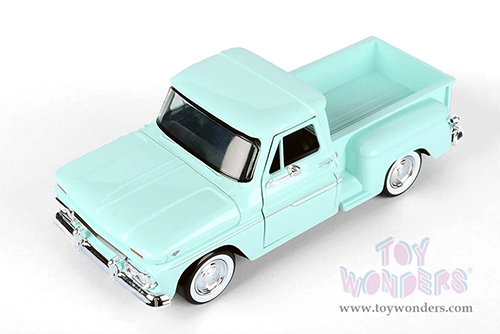 Showcasts® Collectibles - GMC® C1000 Fenderside Pickup Truck (1966, 1/24 scale diecast model car, Light Green) 71379GN MAP: $22.99