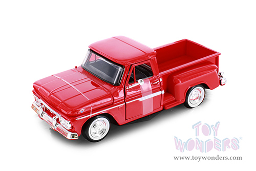 Showcasts® Collectibles - GMC® C1000 Fenderside Pickup Truck (1966, 1/24 scale diecast model car, Red) 71379R MAP: $22.99
