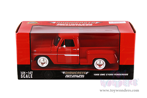 Showcasts® Collectibles - GMC® C1000 Fenderside Pickup Truck (1966, 1/24 scale diecast model car, Red) 71379R MAP: $22.99