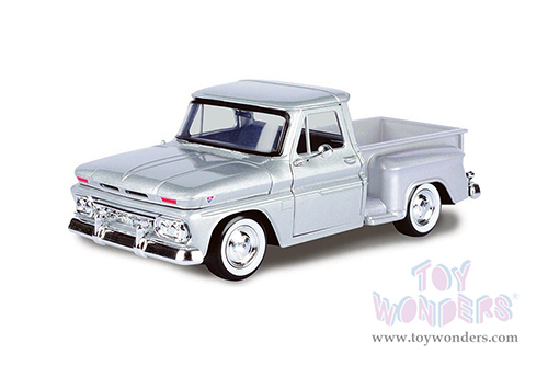 Showcasts®  Collectibles - GMC® C1000 Fenderside Pickup Truck (1966, 1/24 scale diecast model car, Silver) 71379SV MAP: $22.99