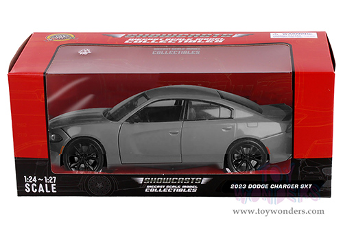 Showcasts® Collectibles - Dodge Charger SXT Hardtop (2023, 1/24 scale diecast model car, Gray) 71387GY MAP: $22.99
