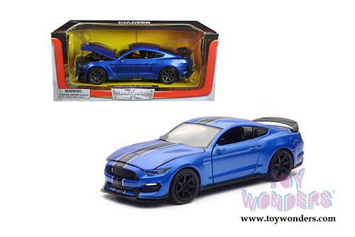 New Ray - Ford Shelby GT350R Hardtop (2016, 1/24scale diecast model car, Blue) 71833A