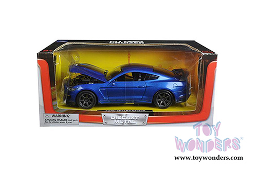 New Ray - Ford Shelby GT350R Hardtop (2016, 1/24scale diecast model car, Blue) 71833A