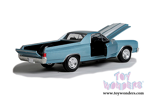 New Ray - Muscle Car Collection Chevrolet&reg; El Camino SS Hardtop (1970, 1/25 scale diecast model car, Blue) 71883B