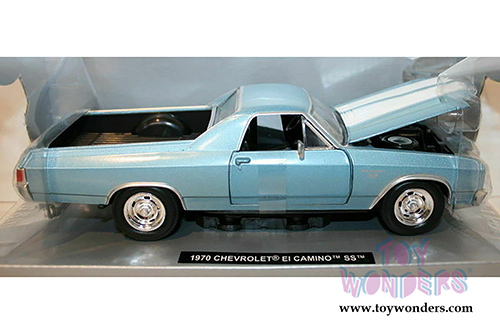 New Ray - Muscle Car Collection Chevrolet&reg; El Camino SS Hardtop (1970, 1/25 scale diecast model car, Blue) 71883B