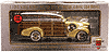 Show product details for Motor City - Chevy Woody Wagon w/ Surfboard (1939, 1:18, Italian Cream) 72001