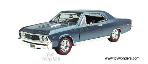 Motormax - Chevy Chevelle SS396 (1967, 1:18, Blue) 73104