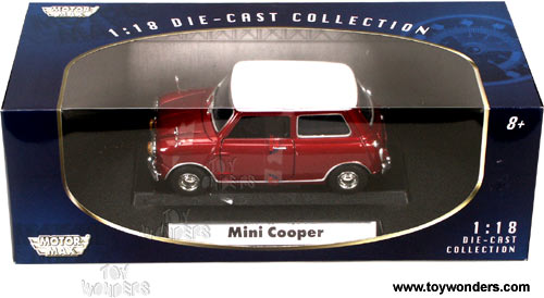 Motormax - Mini Cooper Hard Top (1:18, Red) 73113