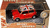 Show product details for Motormax - Mini Cooper Hard Top w/ British Flag (1:18, Red) 73113RF