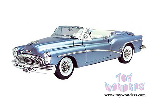 Motormax - Buick Skylark Convertible (1953, 1/18 scale diecast model car, Blue) 73129AC/BU