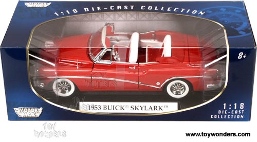 Motormax - Buick Skylark Convertible (1953, 1:18, Red) 73129