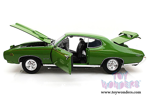 Motormax Timeless Classics - Pontiac GTO Judge Hardtop (1969, 1/18 scale diecast model car, Green) 73133TC/GN