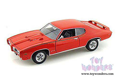 Motormax Timeless Classics - Pontiac GTO Judge Hard Top (1969, 1/18 scale diecast model car, Orange) 73133TC/OR